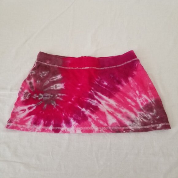Soft Tie-Dye Skort by Zoey Beth with Drawstring Waist and Lining - Size Small - Picture 7 of 10